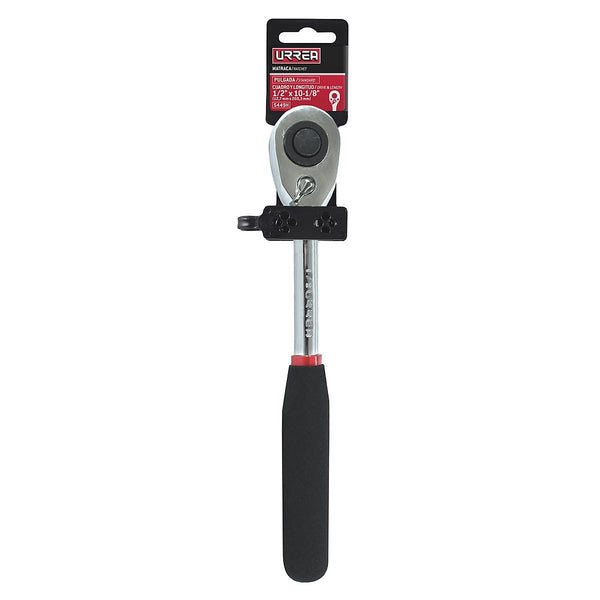 Matraca Reversible 3/8” Cabeza Pera 7” Mango Rubber Grip