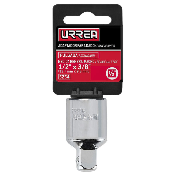 Adaptador 1/2” Hembra a 3/8” Macho para Dado Cuadro 1/2” - U1 5254