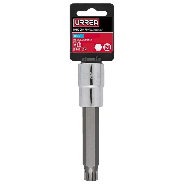 Dado Cuadro 1/2” Punta Ribe M10