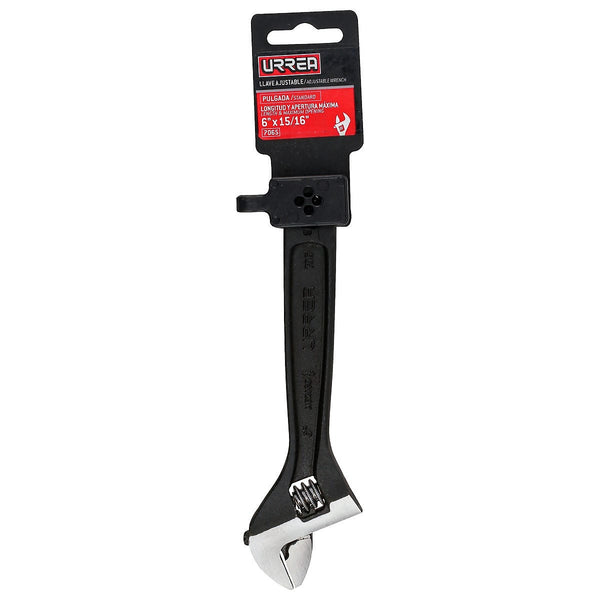 Llave Ajustable 6” Negra - U1 706S