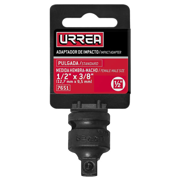 Adaptador 1/2” Hembra a 3/8” Macho para Dados Impacto 1/2”