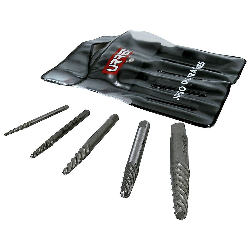 Juego de Extractores para Tornillo de 5 Pza en Espiral del 1 al 5 - U1 9500B