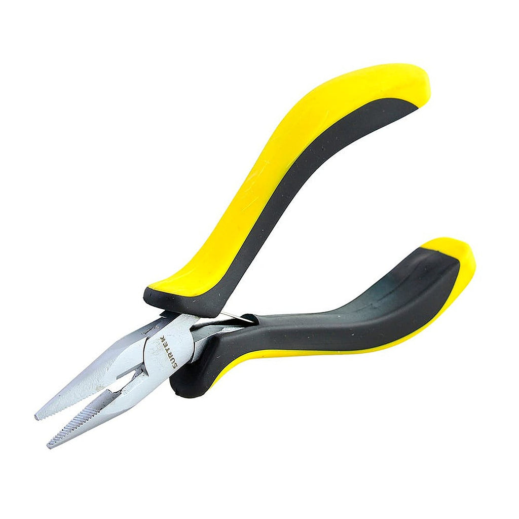Pinza para Electricista 4.3/4” Corte Lateral Punta Larga con resorte