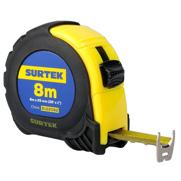 Flexómetro 8.0 mt X 25 mm Anti-impacto Blíster