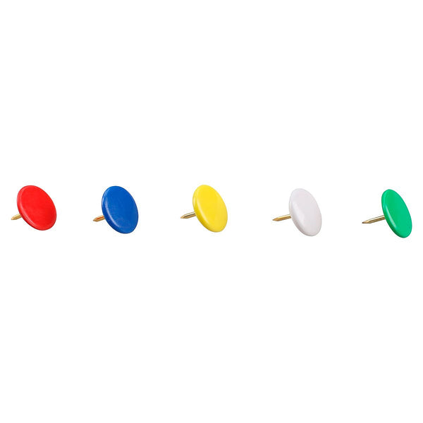 Chinches con Cabeza Cubierta de PVC a Colores