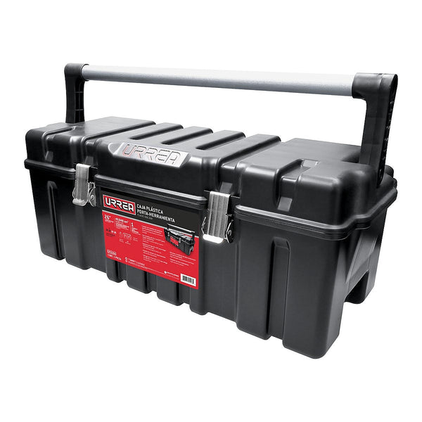 Caja para Herramienta Plástica 26” con Broches Metálicos y Charola