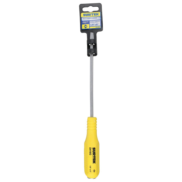 Desarmador de Golpe Plano 1/4”x6” Mango Ergonómico