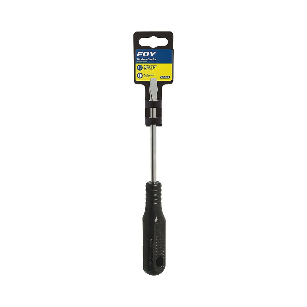Desarmador Plano 3/16”x4”