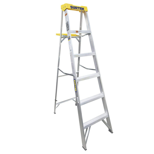 Escalera Tijera de Aluminio 5 Escalones 1.83 mt Tipo III