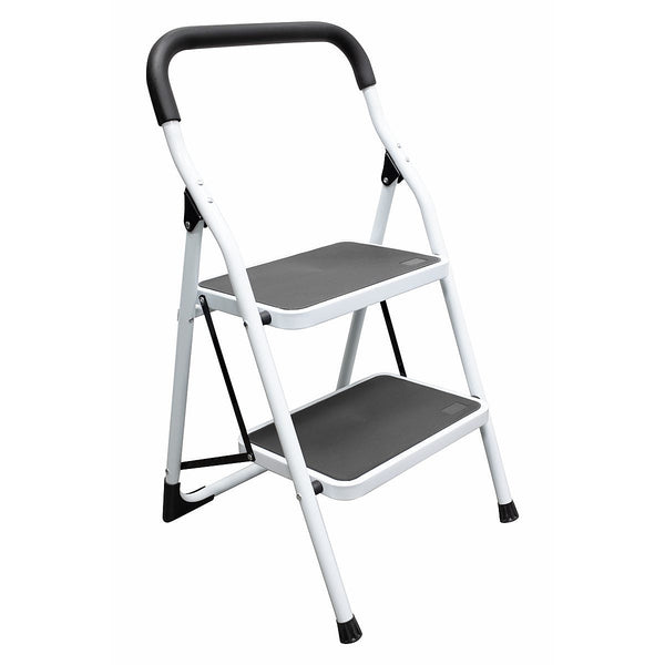 Escalera Tipo Taburete de Acero 2 Escalones