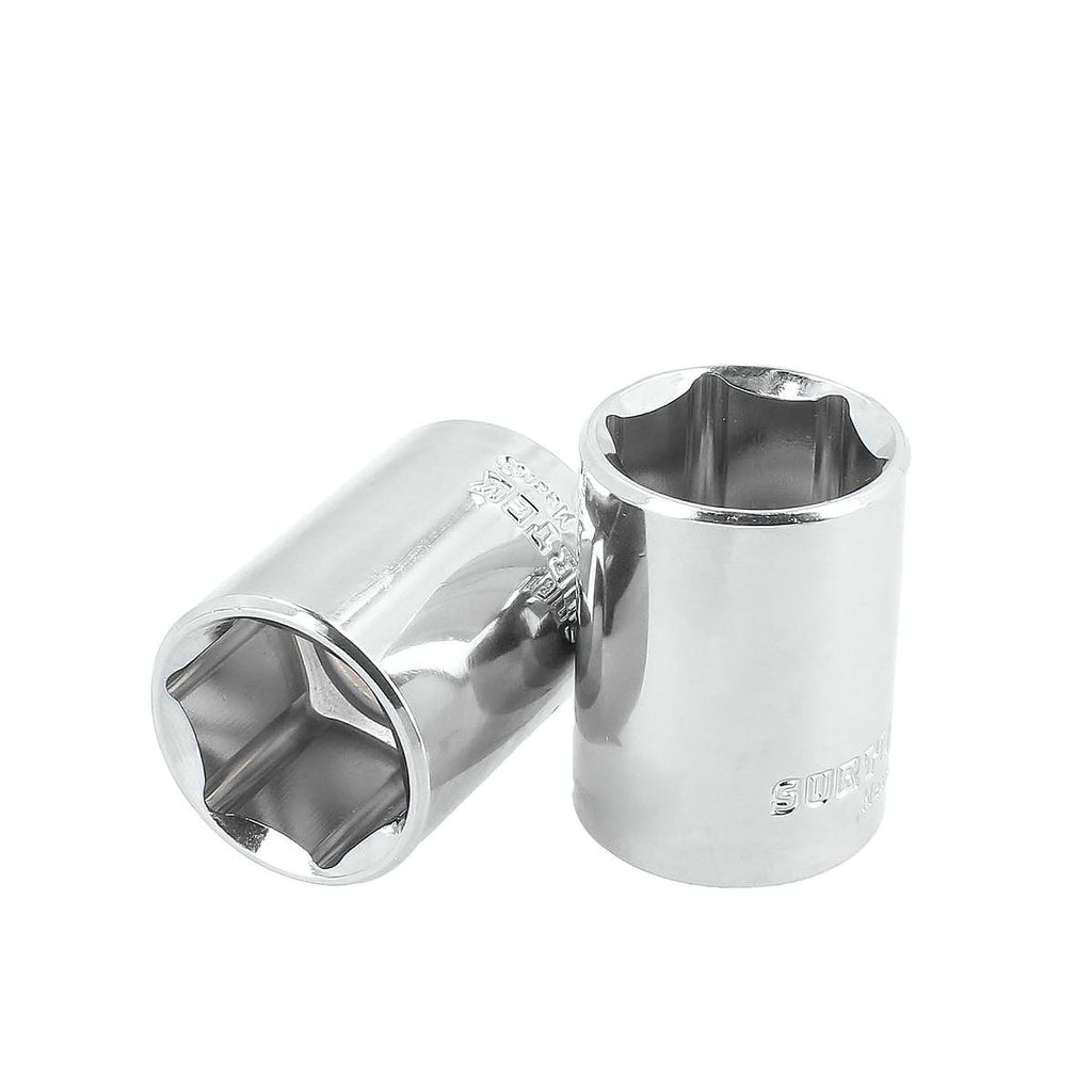 Dado Cuadro 3/8”x12 mm Corto 6 Puntas