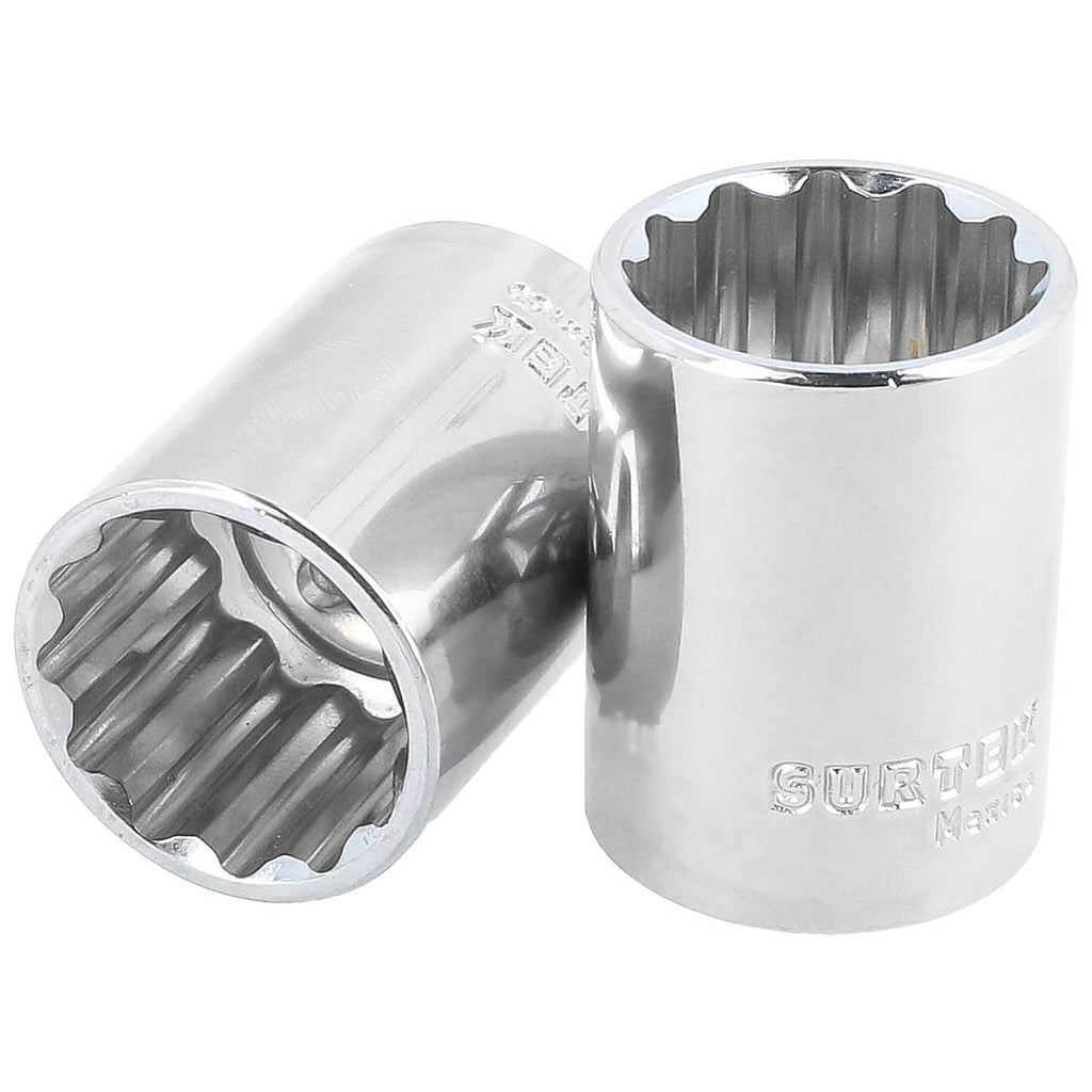 Dado Cuadro 1/2”x15 mm Corto 12 Puntas