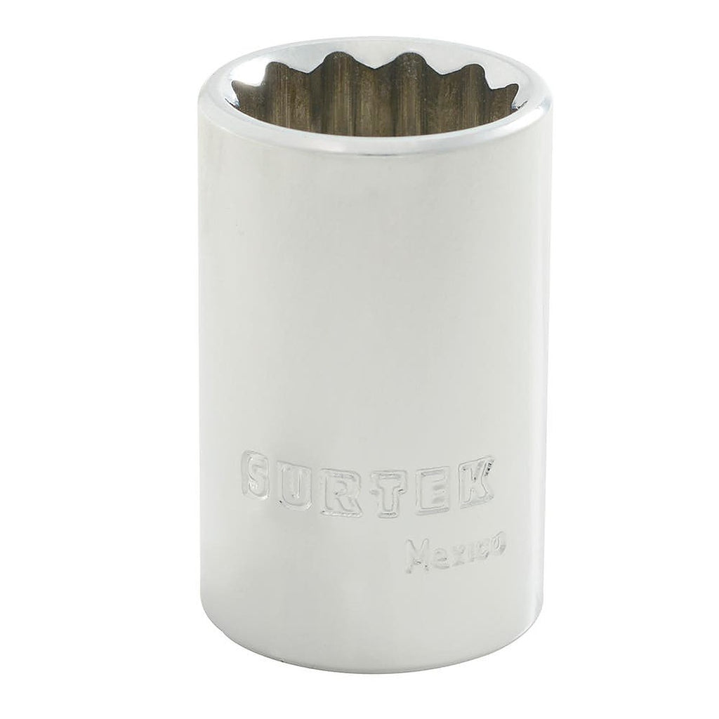 Dado Cuadro 1/2”x21 mm Corto 12 Puntas