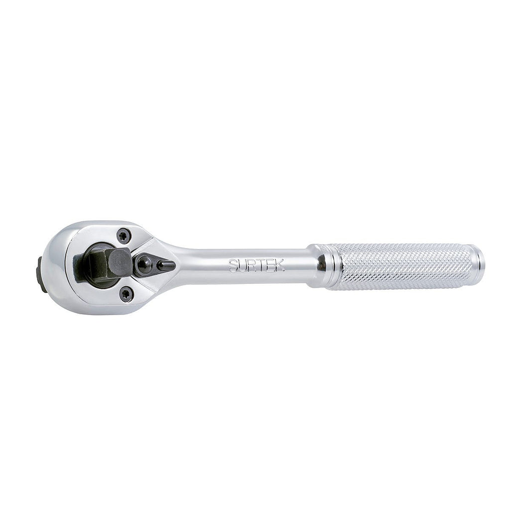 Matraca Reversible Triple Cuadro 1/2”, 3/8” y 1/4”