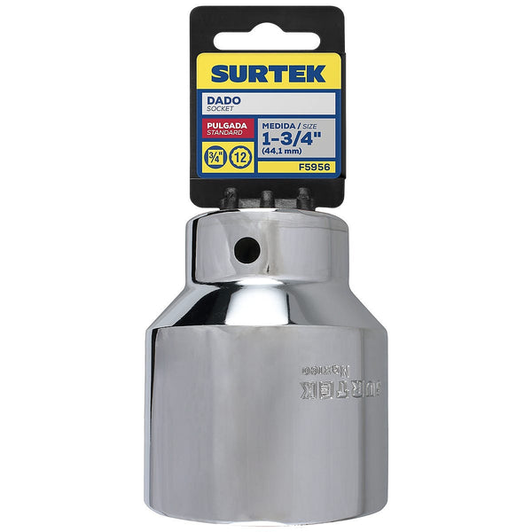Dado Cuadro 3/4”x1.3/4” Corto 12 Puntas