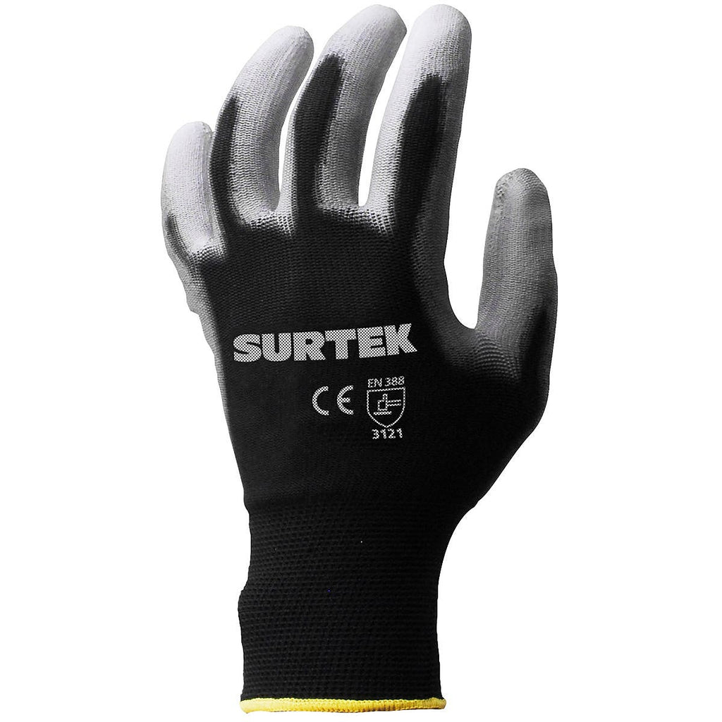 Guantes de Nylon con Poliuretano SURTEK U1 GNPC