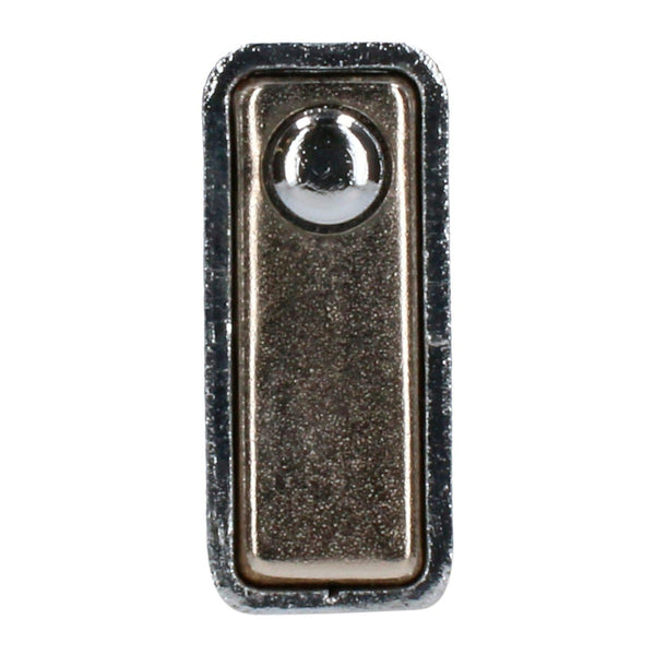 Candado para Cortina de Hierro 80 mm Cromo Brillante Llave Puntos