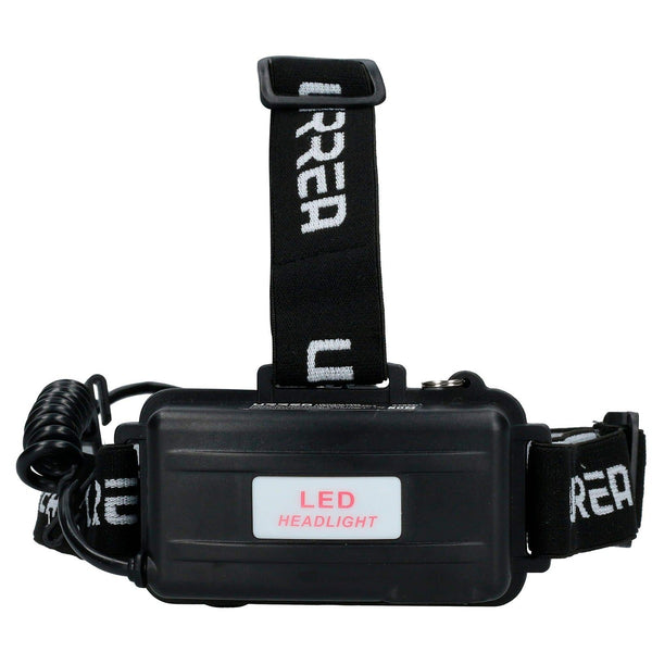 Linterna para Cabeza Recargable 1 Led Cree + 1 Led Cob 250lm Ion de Litio 3W 6500k 4 Niveles