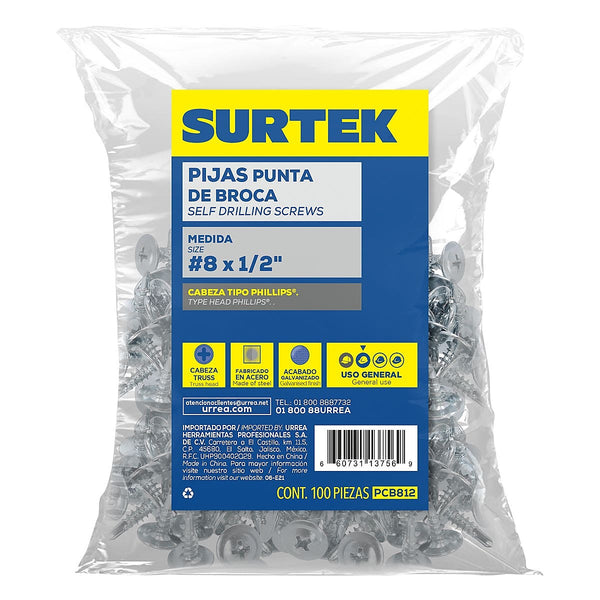 Pijas Punta Broca SURTEK U1 PCB812