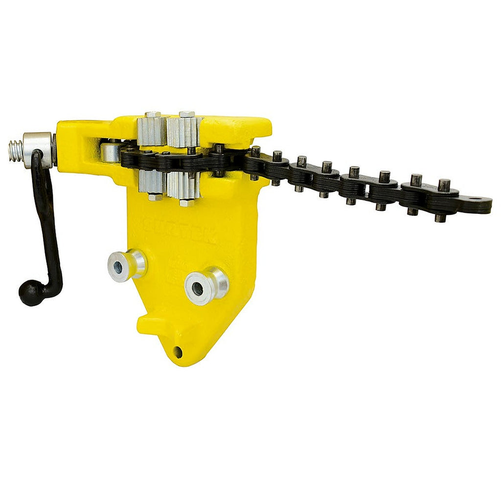 Prensa de Cadena para Tubo 1/8” a 3.1/2” con tornillos Superiores para Banco