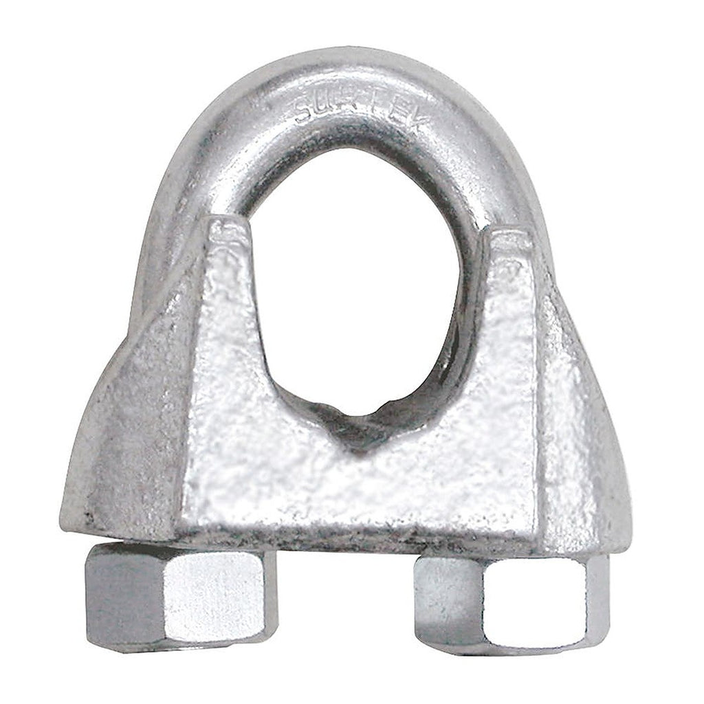 Perro Hierro Maleable 1/2” para Cable de Acero