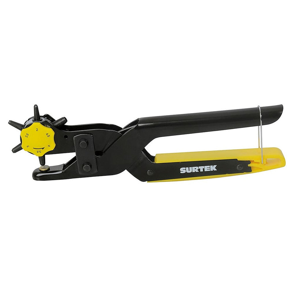 Pinza Sacabocados 8” Piel-plástico-vinil-telas 6 Punzones