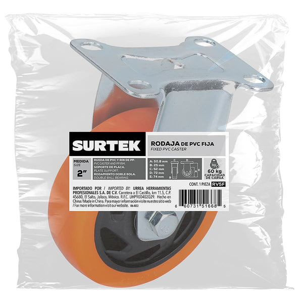 Rodaja de PVC SURTEK U1 RV5F