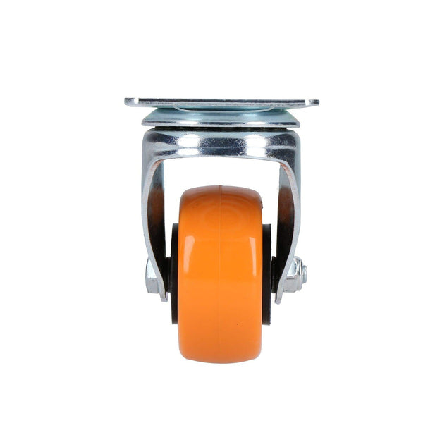 Rodaja de PVC 2” Giratoria sin Freno