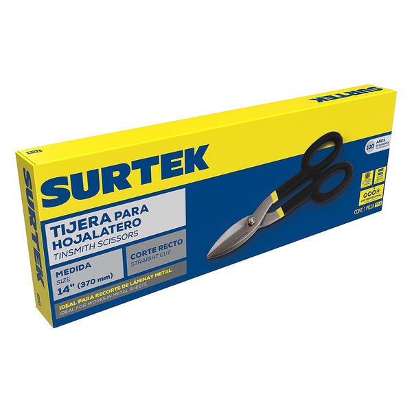 Tijera para Hojalatero 14” Corte Recto - U1 T03