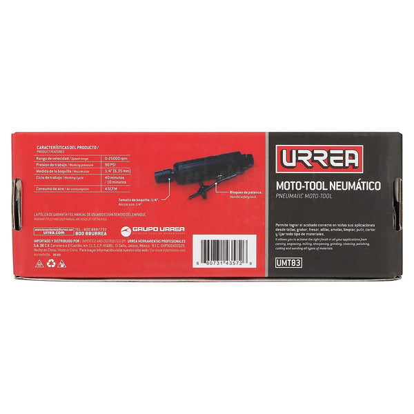 MotoTool Neumático Recto URREA U1 UMT83