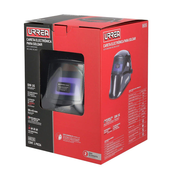 Careta para Soldar Electrónica URREA U1 USCS5