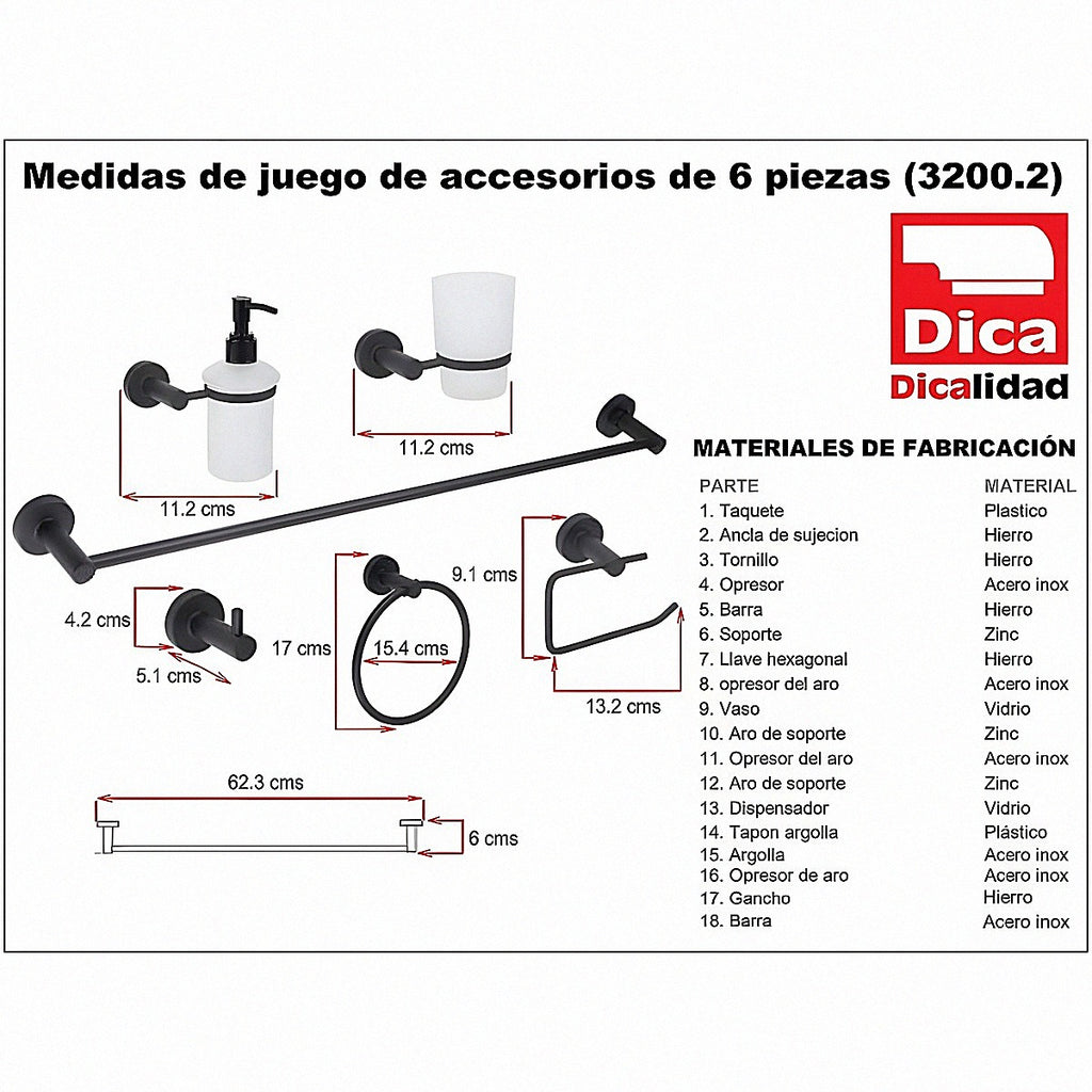 Juegos de Accesorios para Baño - U3 3200
