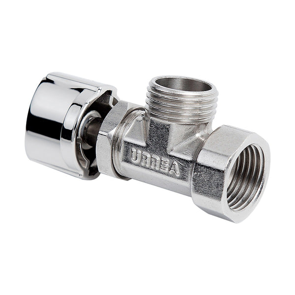 Llave de Control Angular Maneral de ABS Vástago Ascendente 1/2” X 1/2”