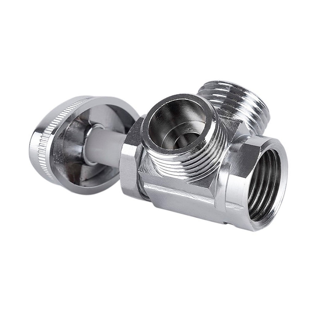 Llave Angular para Control de Agua Doble