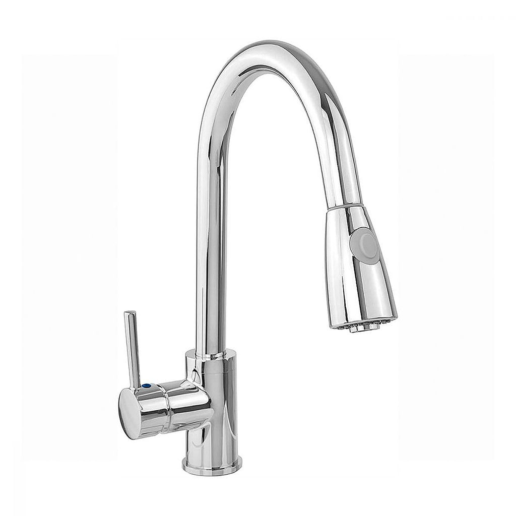 Monomando para Fregadero Nariz Retráctil Cromo - U3 4082