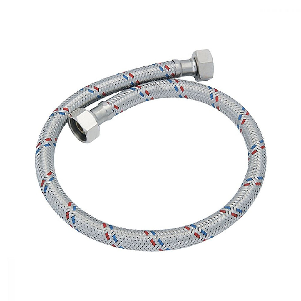 Manguera para W.C. Flexible de Aluminio 35 cm Salida 1/2”x7/8”
