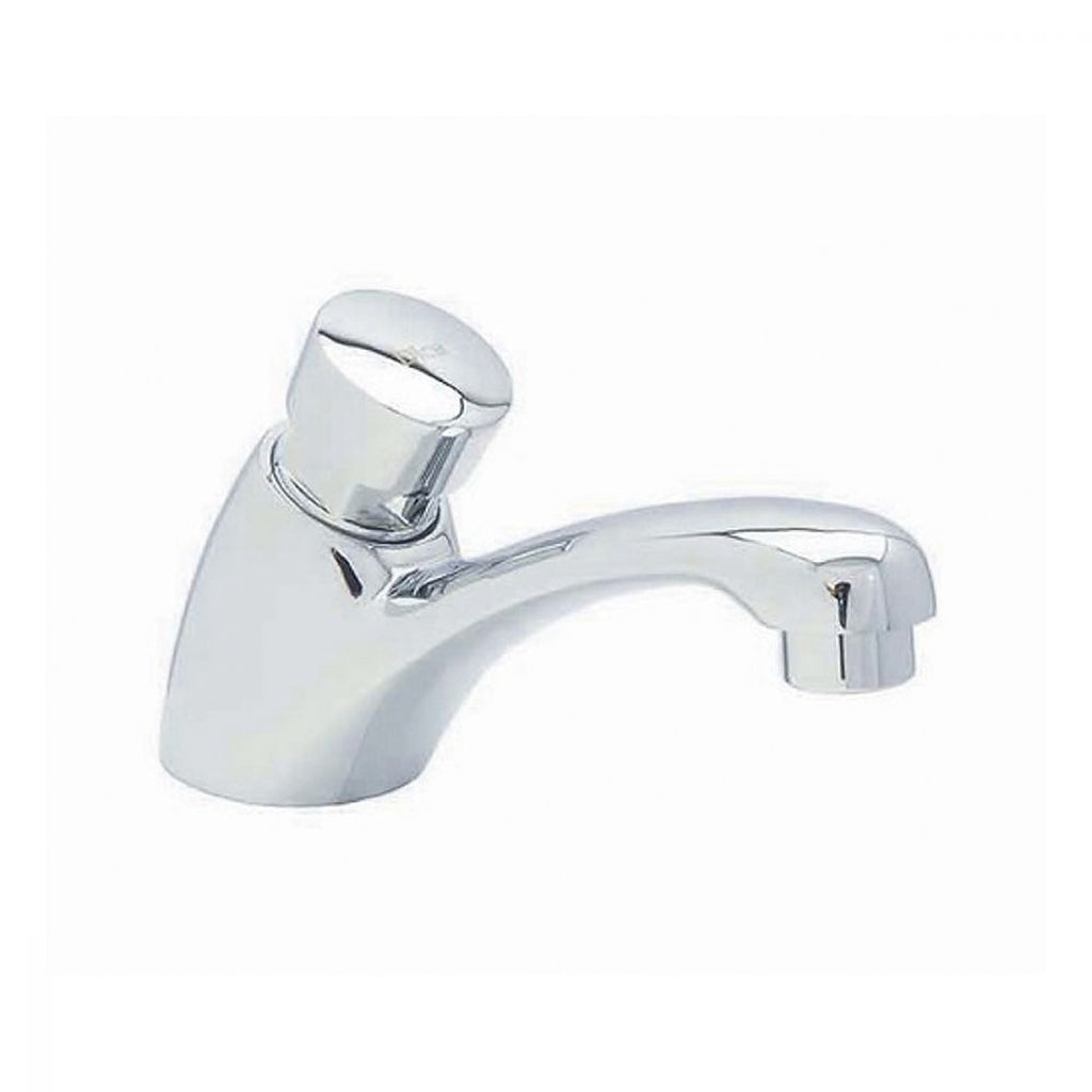 Llave para Lavamanos Individual Temporizadora Cromada