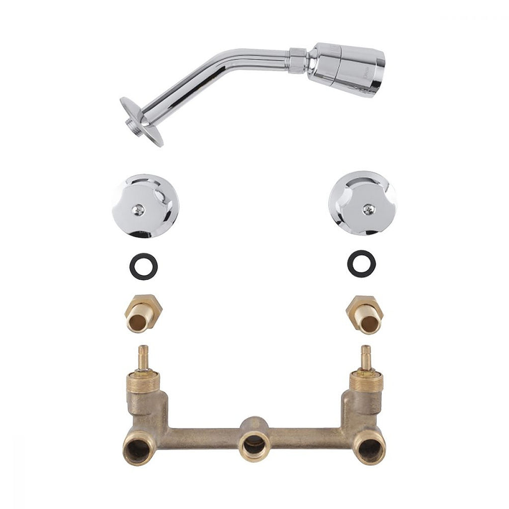 Kit para Baño con llaves de Empotrar Manerales y Regadera
