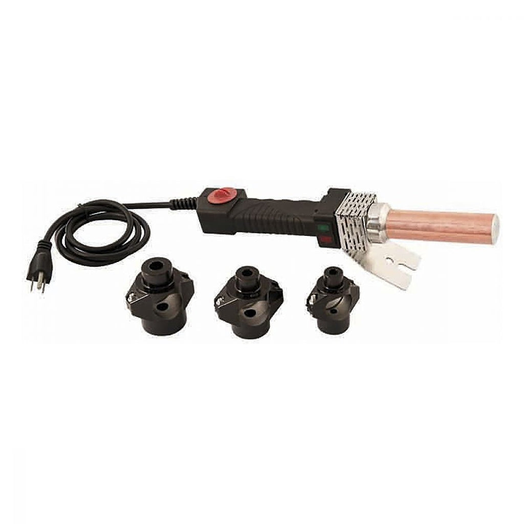 Termofusora con Dados 1/2”, 3/4”, 1”, 20 mm, 25 mm, 32 mm