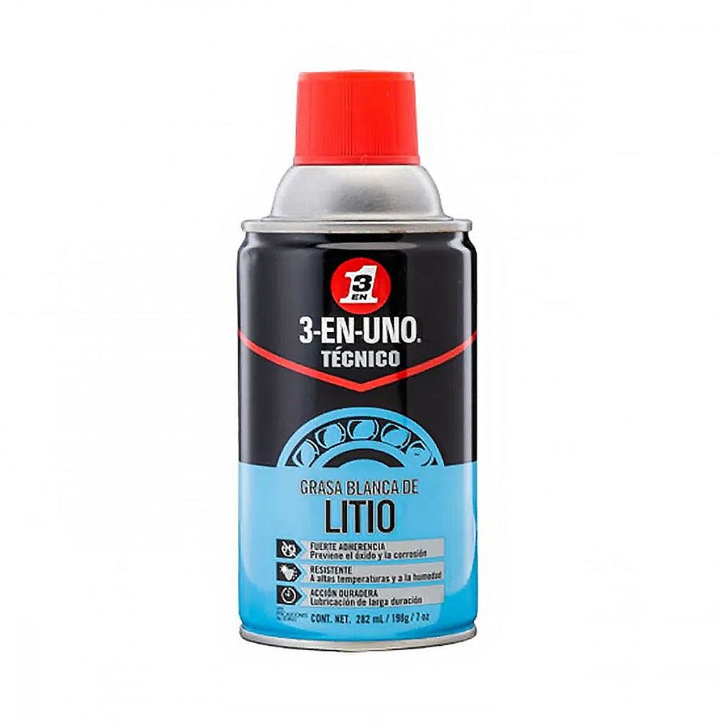 Grasa Blanca de Litio en Aerosol 7 Oz