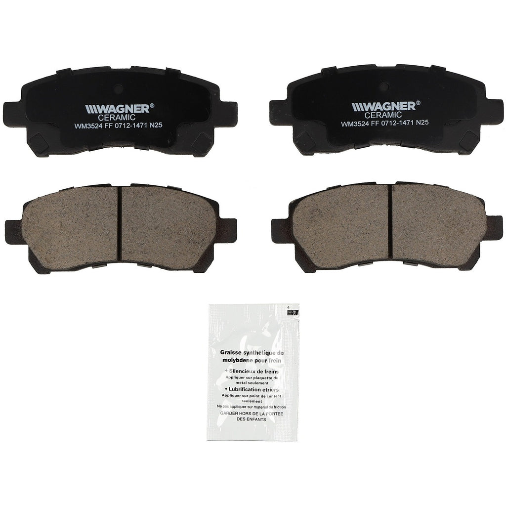 Balatas de Freno de Disco WAGNER WC1471