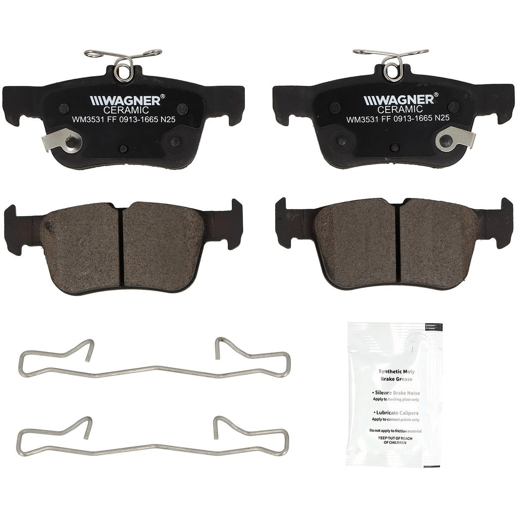 Balatas de Freno de Disco WAGNER WC1665