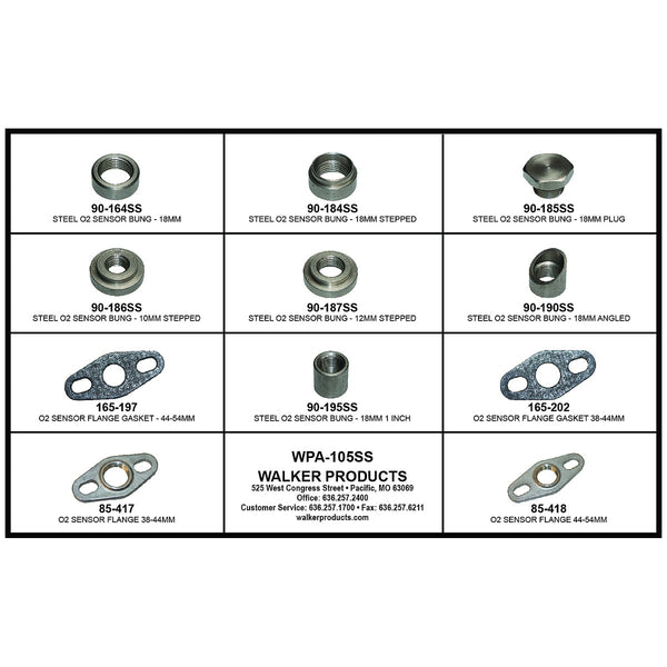 Tapón para Sensor de Oxígeno WALKER WPA-105SS