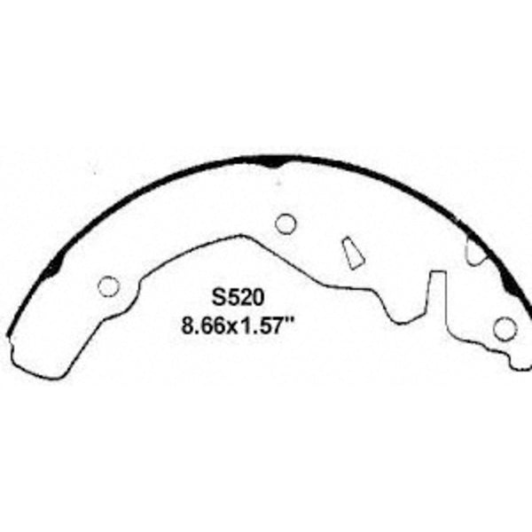 Balatas de Freno de Tambor WAGNER WZ520R