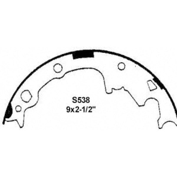 Balatas de Freno de Tambor WAGNER WZ538R