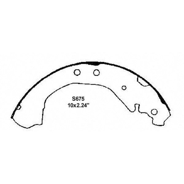 Balatas de Freno de Tambor WAGNER WZ675R