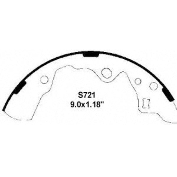 Balatas de Freno de Tambor WAGNER WZ721