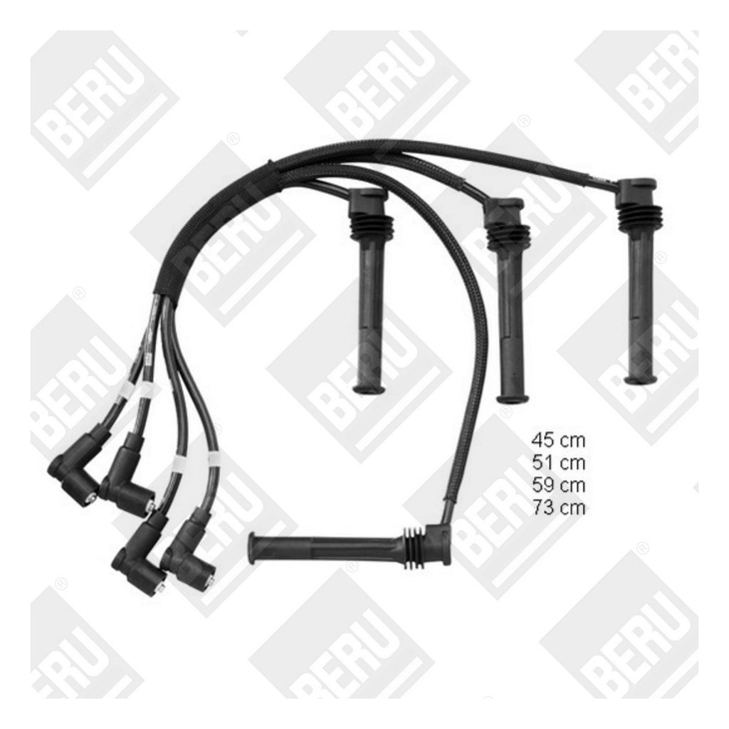 Juego de Cables Bujías BERU ZEF1612