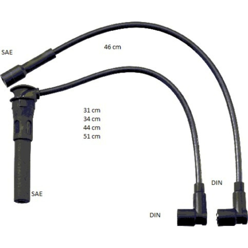 Juego de Cables Bujías BERU ZEF1644