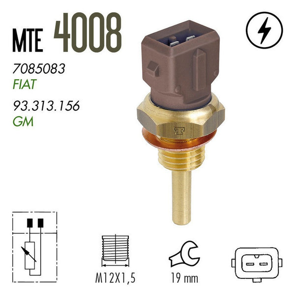 Sensor de Temperatura Refrigerante MTE-THOMSON 4008